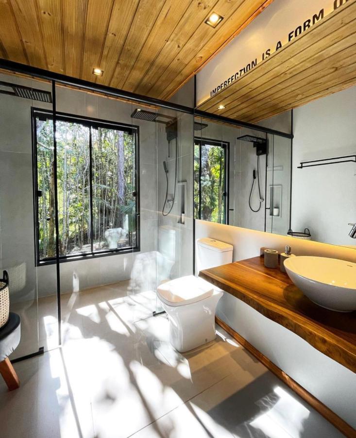 Cabana Equipada Em Meio A Natureza Em Pomerode Exterior foto