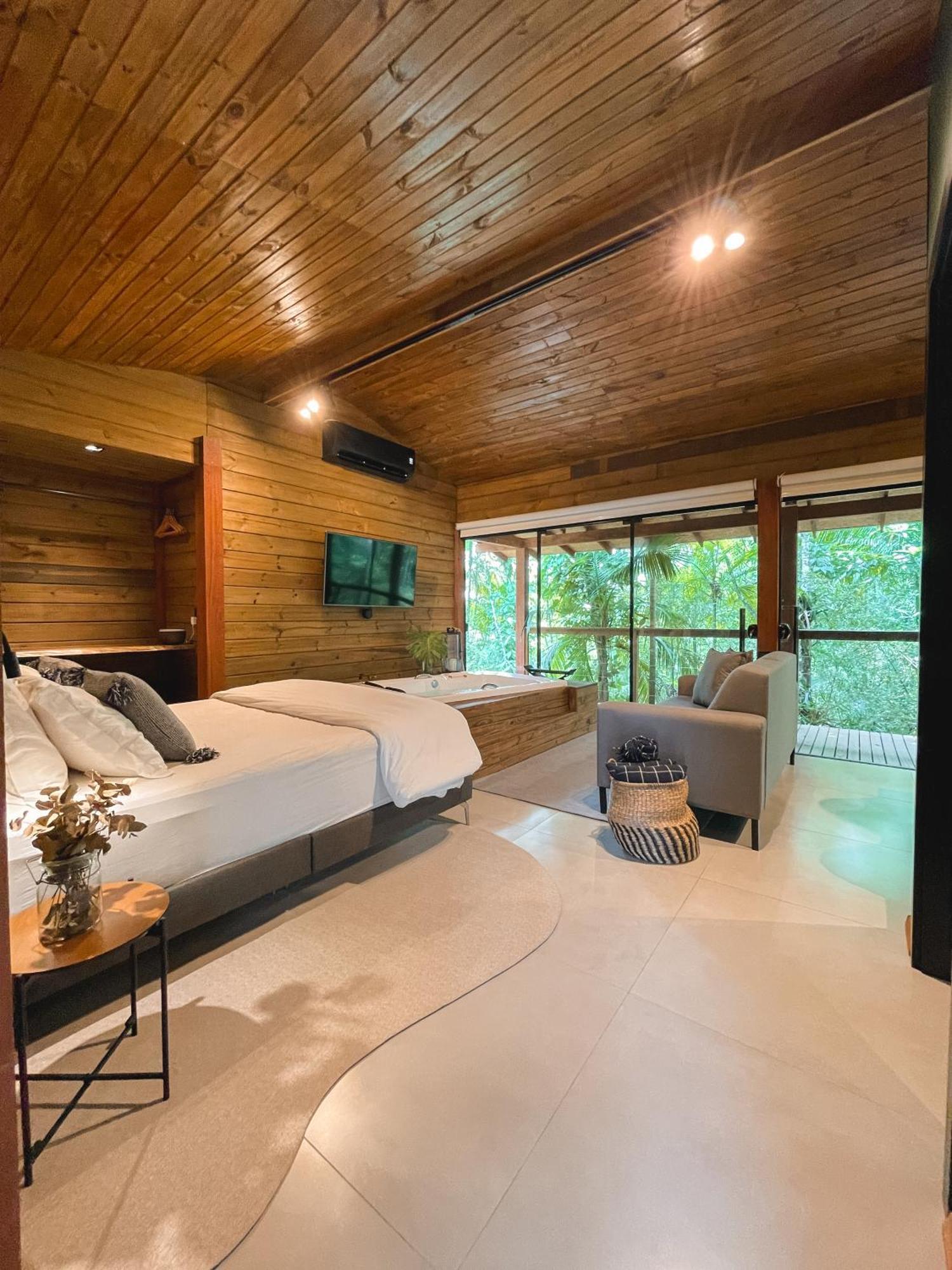 Cabana Equipada Em Meio A Natureza Em Pomerode Exterior foto